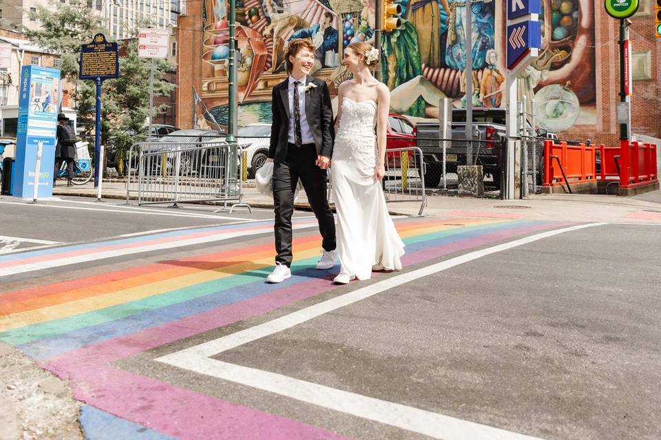 Strolling the city for photos