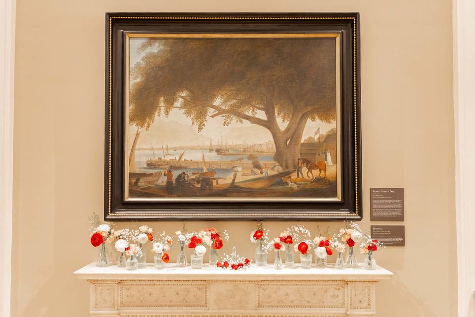 Ceremony backdrop