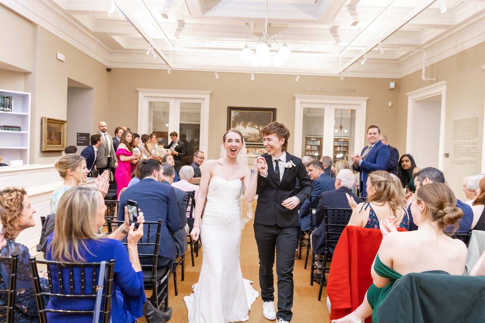 Ceremony in Main Lobby