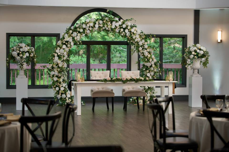 Sweetheart table