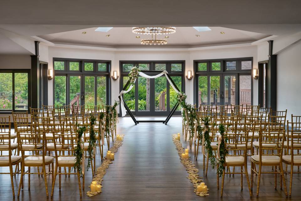 Indoor ceremony site