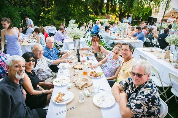 Guests at the wedding