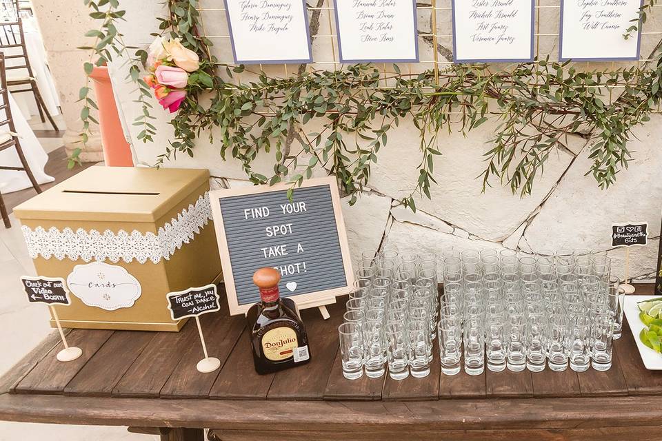 Reception Decor