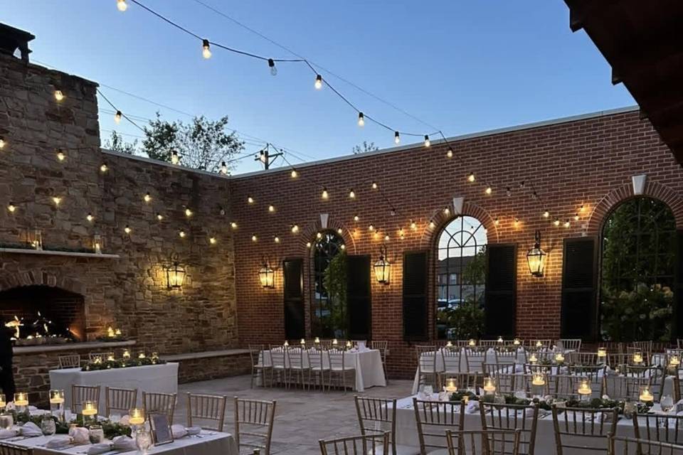 Courtyard Reception