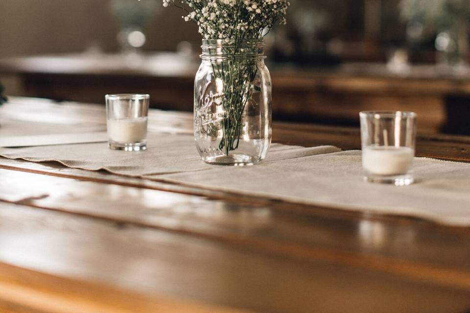 Flower centerpiece