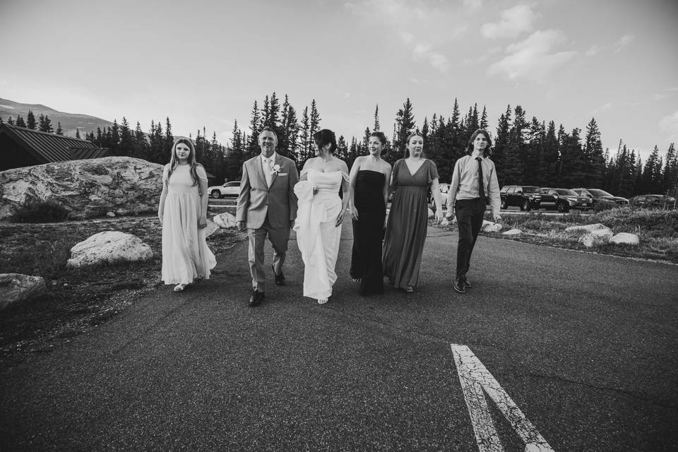 Family Walking