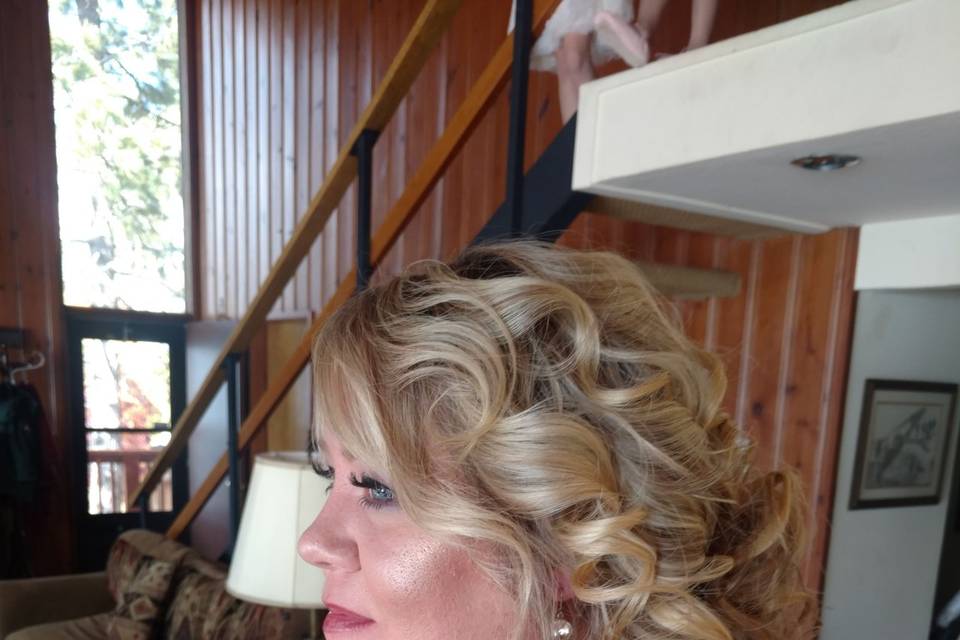 Bridesmaid hair