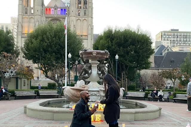 Romantic proposal