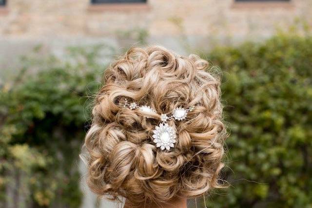 Updo hairstyle