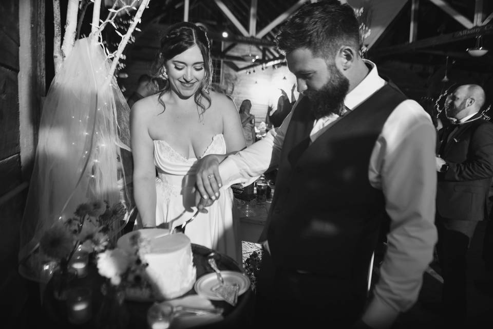Intimate Cake Cutting