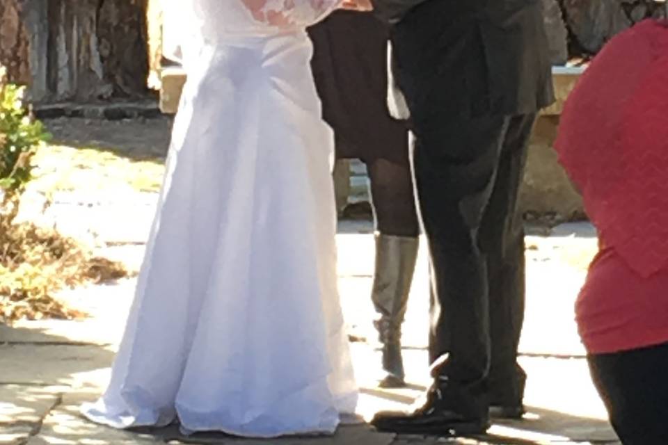 Officiant Pauline Downey