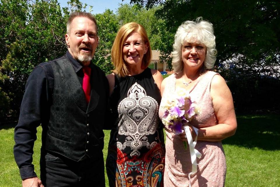 Officiant Pauline Downey