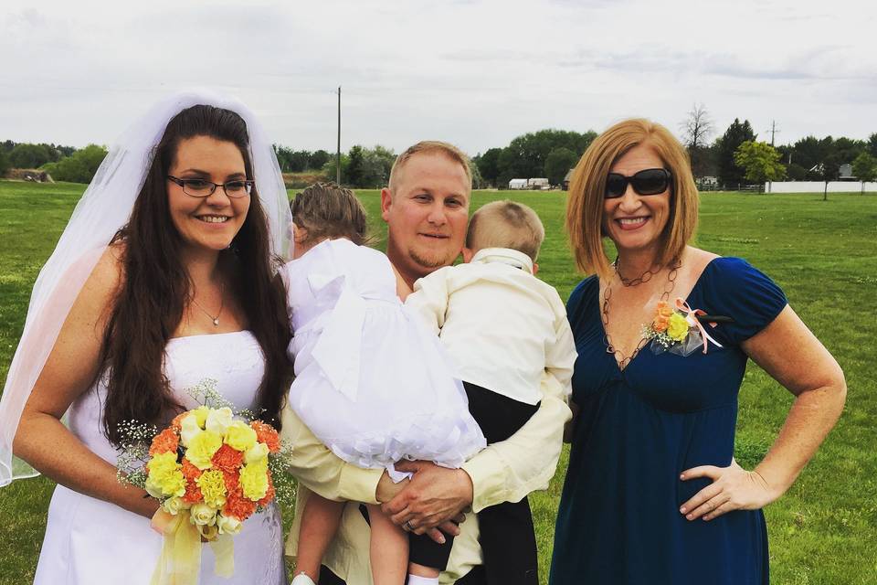 Officiant Pauline Downey