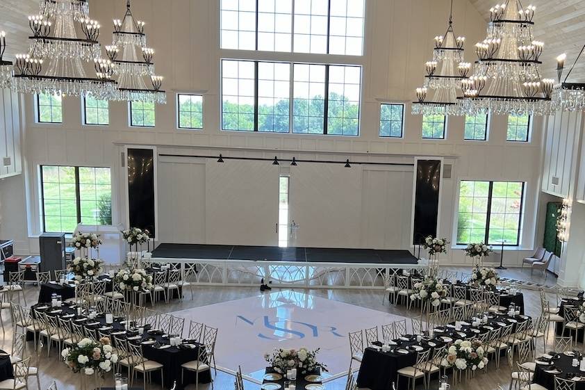 White Dance Floor