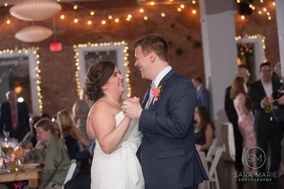 Couple dancing