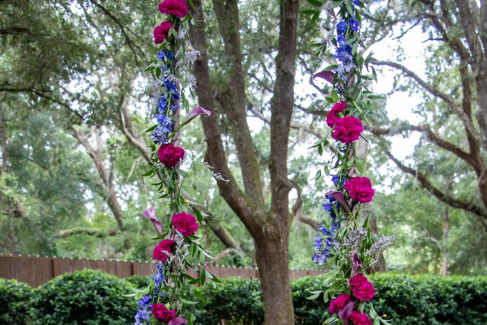 Custom Floral Swing