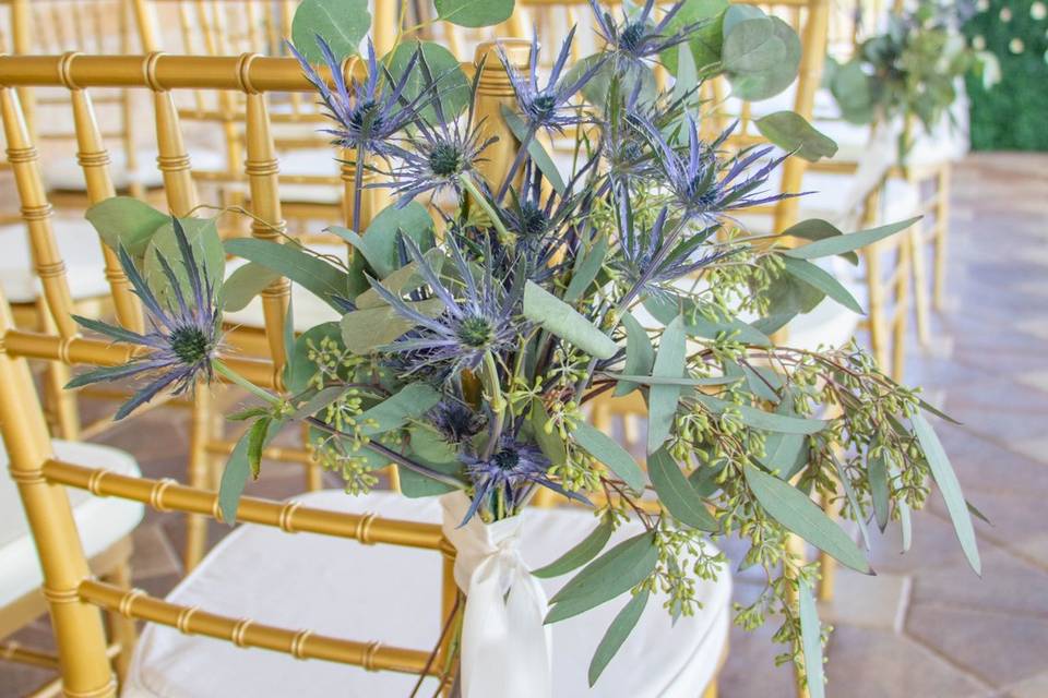 Aisle Marker Bouquets