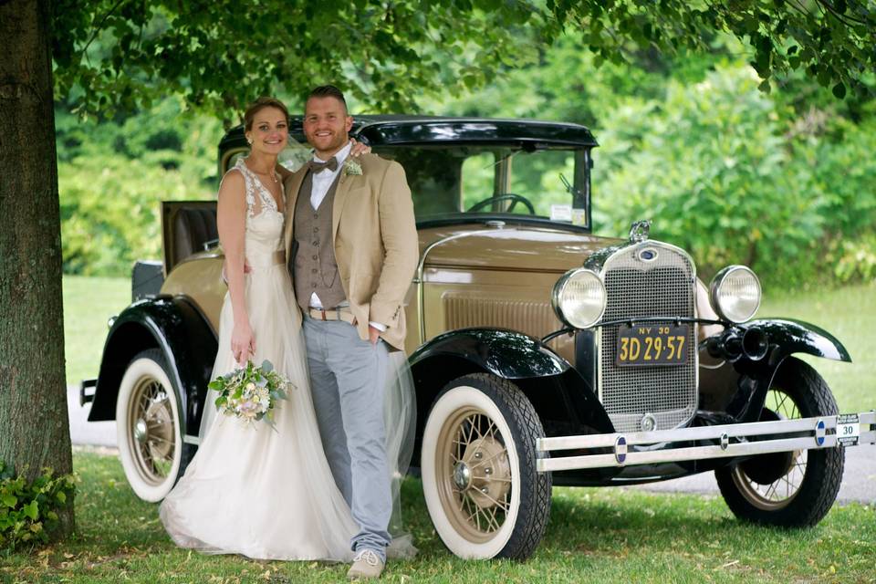 Vintage Cars Wedding