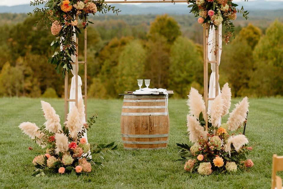 Tasting Room ceremony