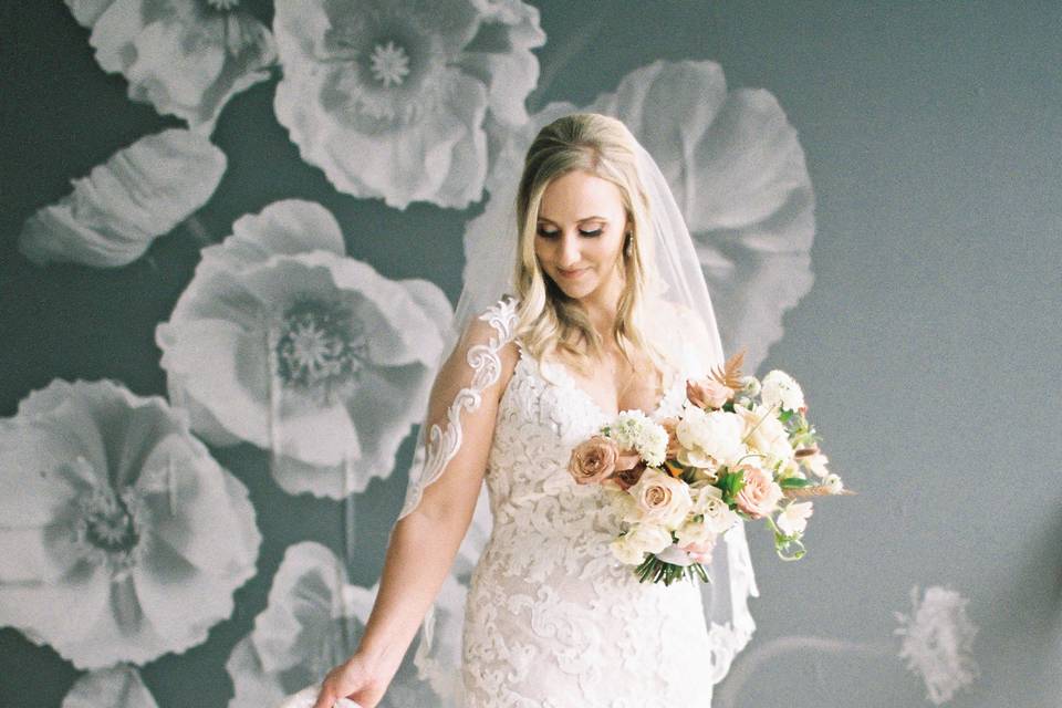 Studio Bridal Portrait