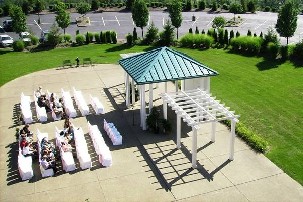 Outdoor wedding venue