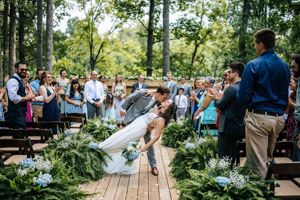 You may kiss the bride