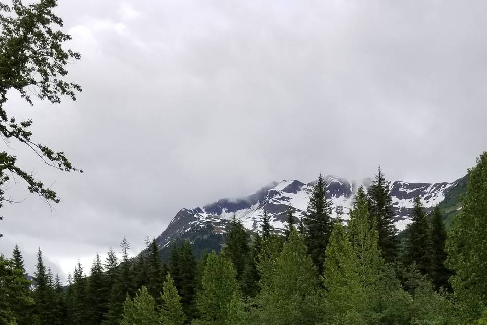 Glacier river Girdwood AK