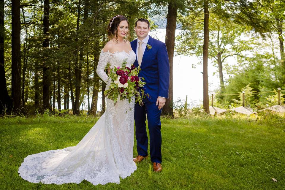 Couple by Lake