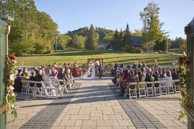 Patio ceremony