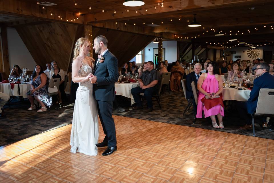 First dance Valley Room