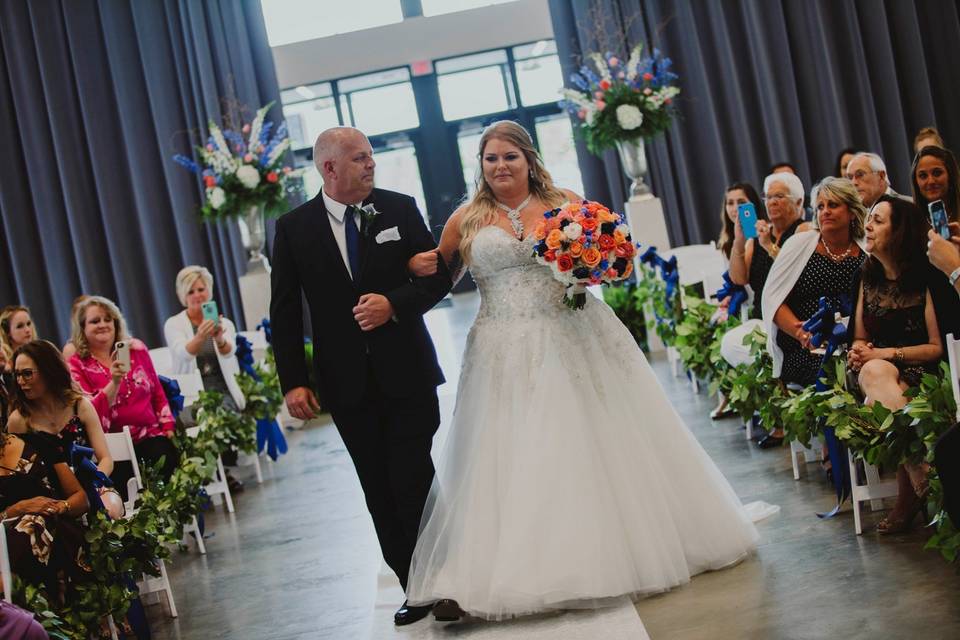 Indoor ceremony