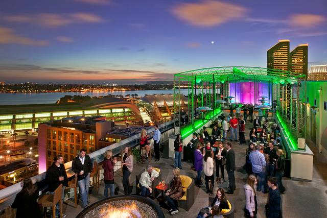 Rooftop event space