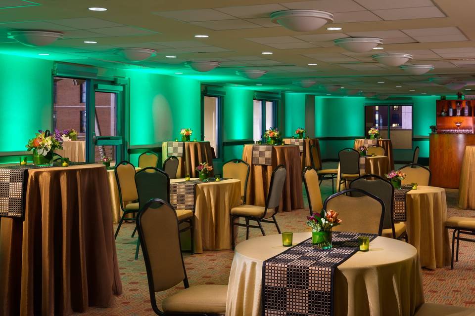 Reception set-up