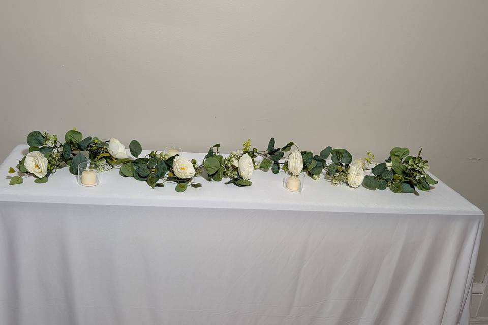 Cake Table Decoration