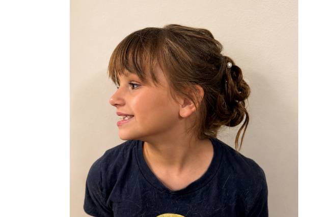 Flower Girl Updo