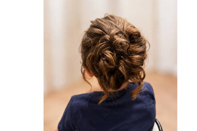 Flower Girl Updo