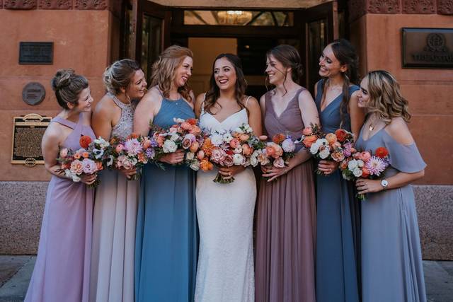 Lavender meets orange