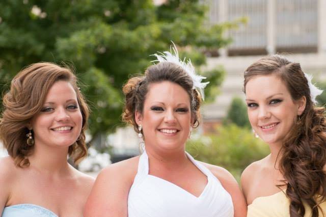 The Bride with her Ladies