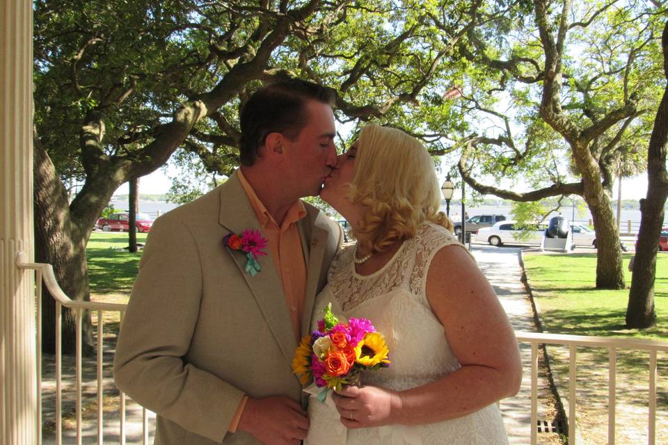 Exchanging of the wedding rings