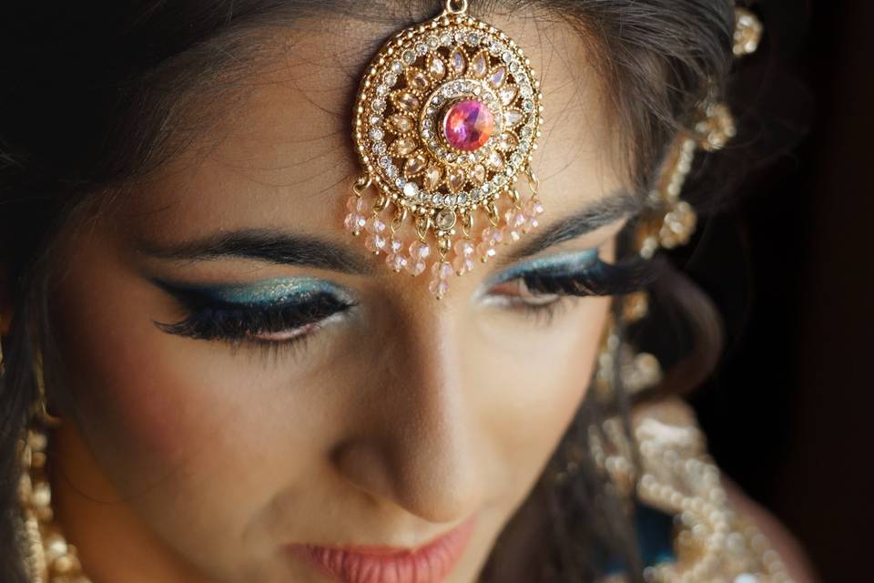 Indian Bride Tikka