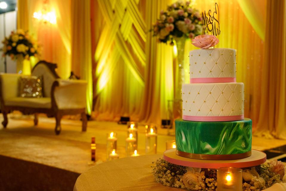 Cake and Reception Decor