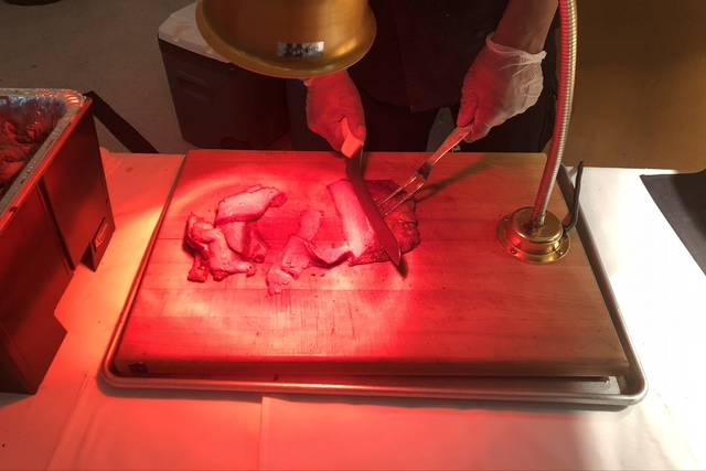 Flank Steak Carving Station