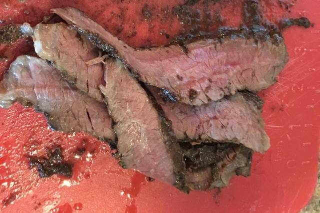 Flank Steak Med Rare