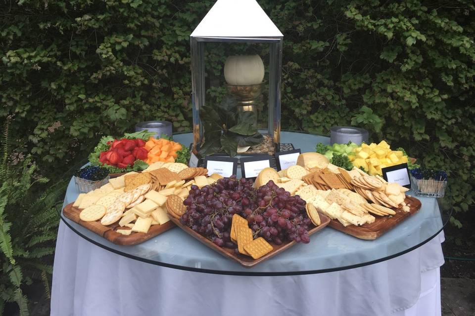 Fruit Cheese Display
