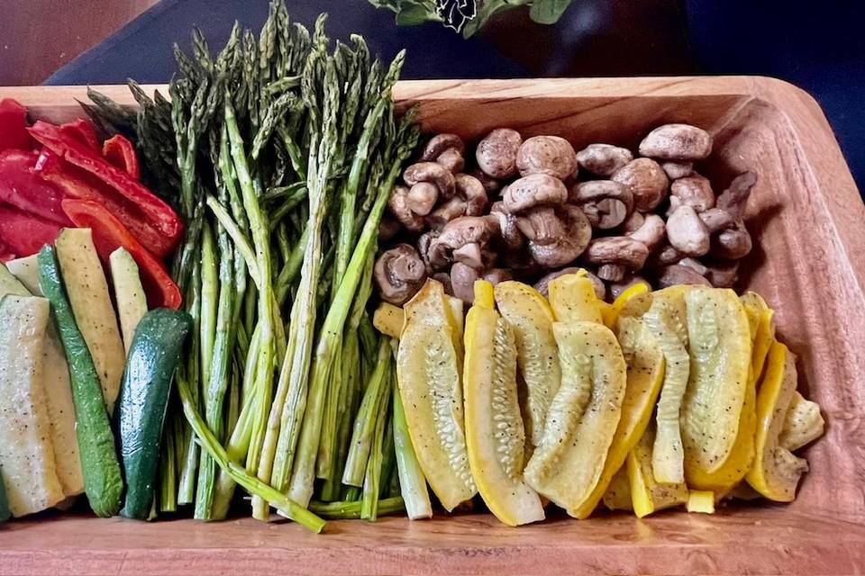 Roasted Vegetable Display