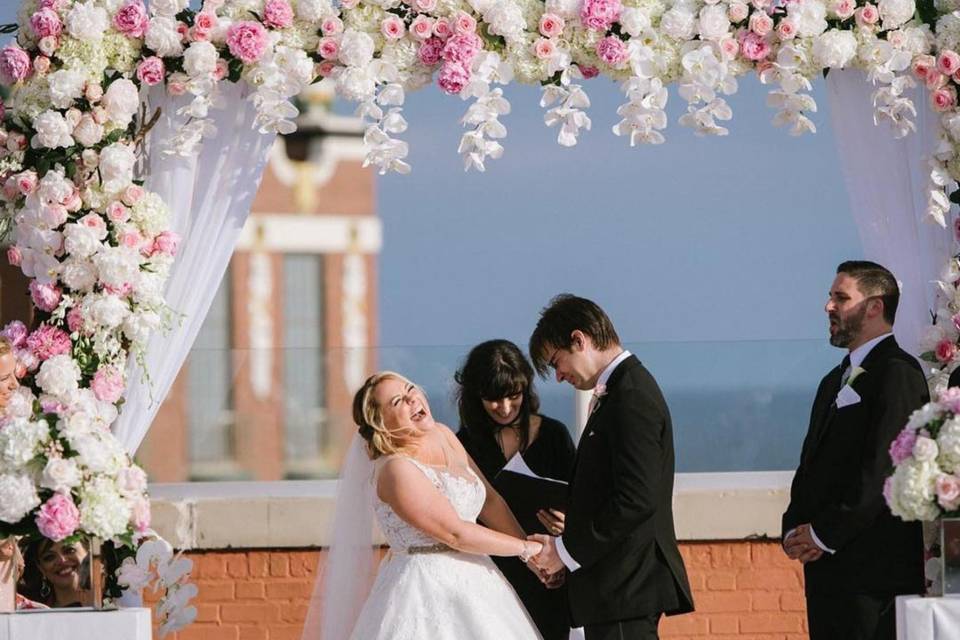 Rooftop Ceremony