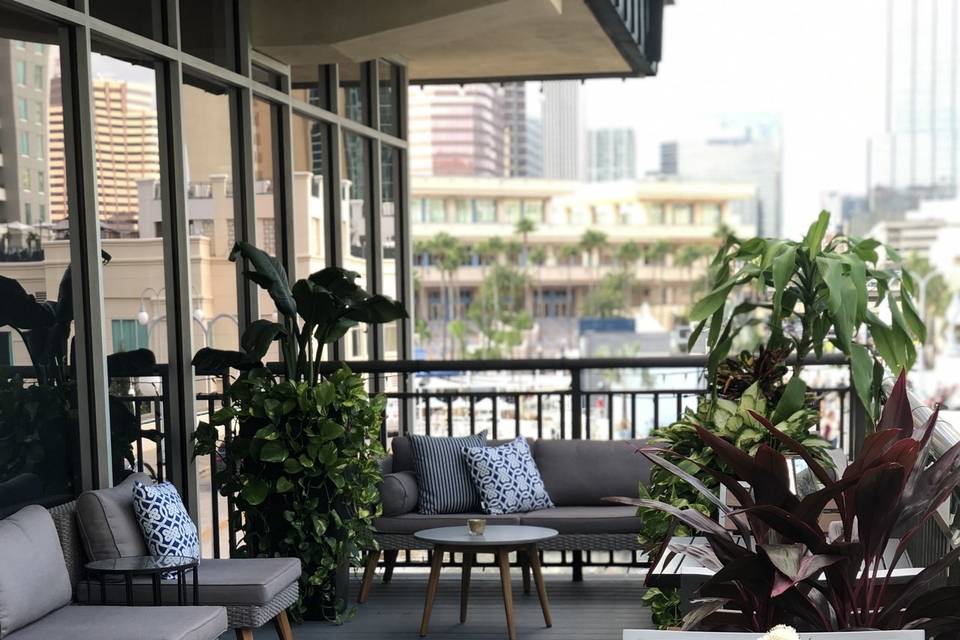 Waterfront Room Balcony
