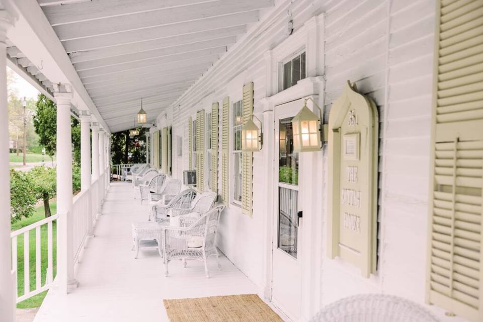 Front Porch of Cottage House