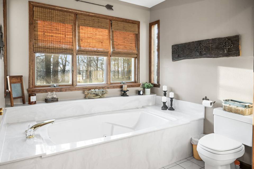 Master suite bathroom
