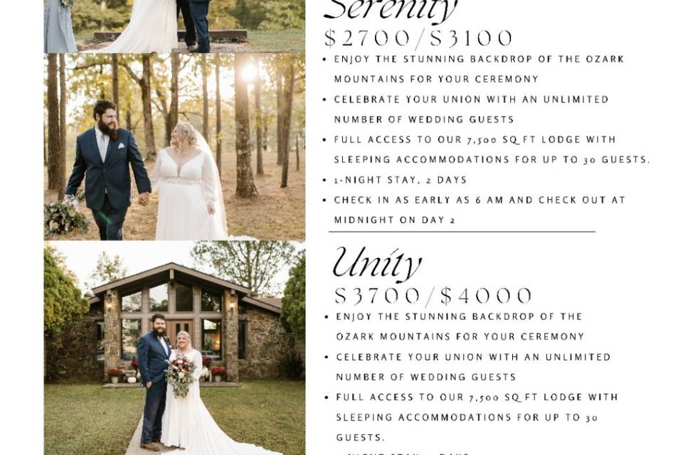 Wedding package